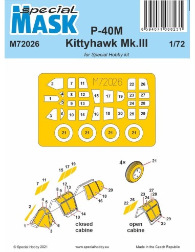 P-40M Warhawk/Kittyhawk Mk.III MASK