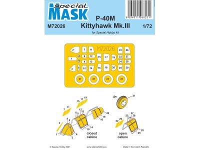 P-40M Warhawk/Kittyhawk Mk.III MASK
