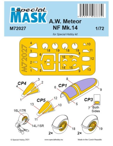 A.W. Meteor NF Mk.14 Mask