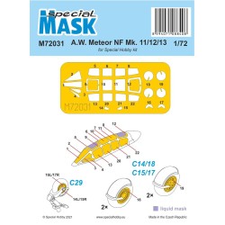 A.W. Meteor NF Mk.11/12/13 MASK