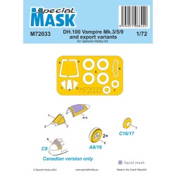 DH.100 Vampire Mk.3/5/9 and export variants MASK
