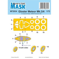 Gloster Meteor Mk.3/4 MASK