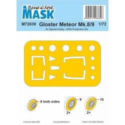 Gloster Meteor Mk.8/9 MASK 1/72