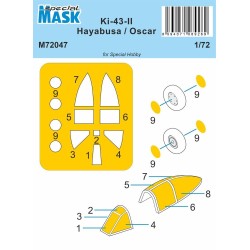 Ki-43-II Hayabusa MASK 1/72
