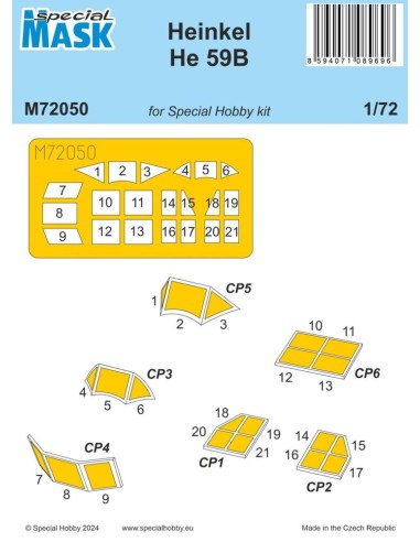 Heinkel He 59B MASK 1/72