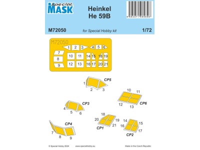 Heinkel He 59B MASK 1/72