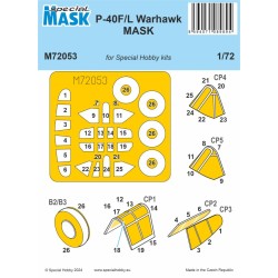 P-40F/L Warhawk MASK