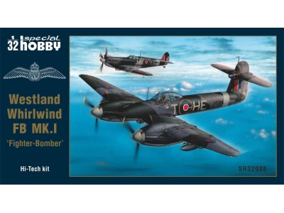 Westland Whirlwind FB MK.I ‘Fighter-Bomber’ Hi-tech kit 1/32
