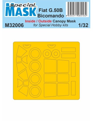 Fiat G.50B Bicomando MASK 1/32