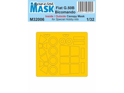 Fiat G.50B Bicomando MASK 1/32