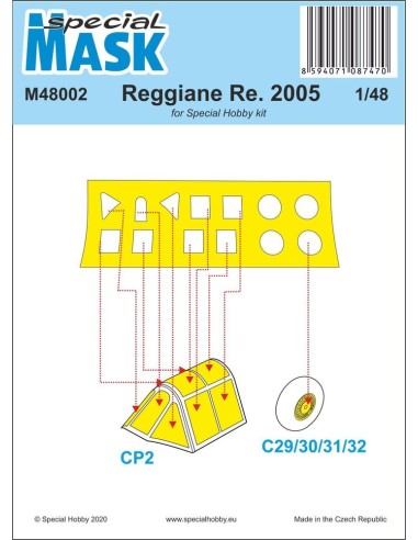 Reggiane Re.2005 Mask