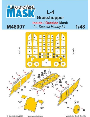 L-4 Grasshopper Inside/Outside MASK