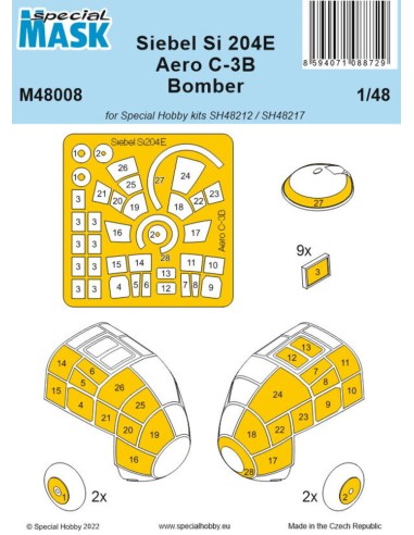 Siebel Si 204E/Aero C-3B Bomber MASK