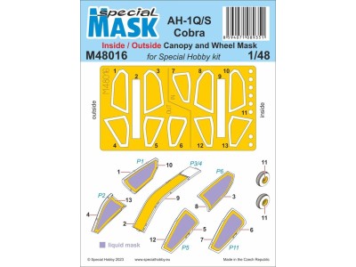 AH-1Q/S Cobra MASK 1/48