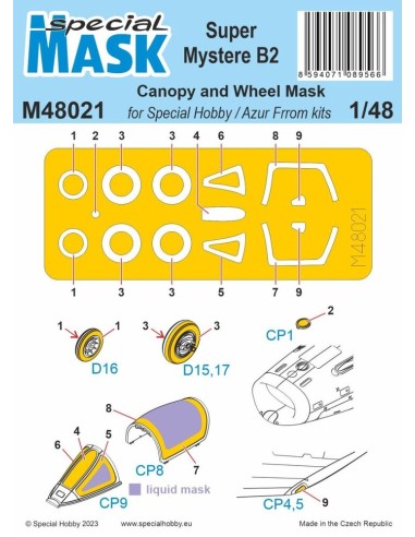 Super Mystere SMB-2  MASK 1/48