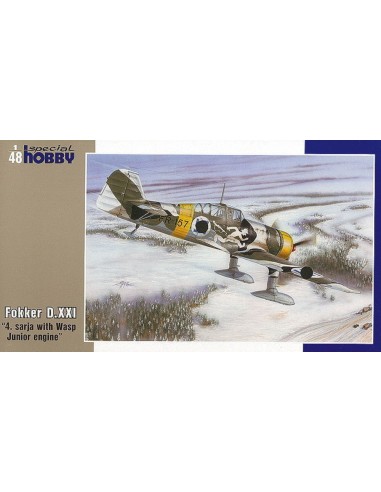 Fokker D.XXI 4. Sarja with Wasp Junior Engine