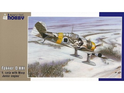 Fokker D.XXI 4. Sarja with Wasp Junior Engine