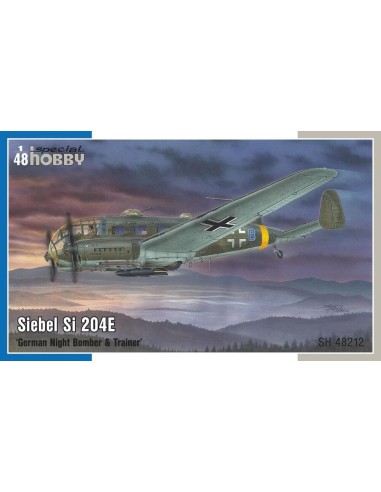 Siebel Si 204E German Night Bomber & Trainer