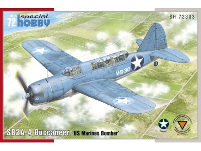 SB2A-4 Buccaneer US Marines Bomber