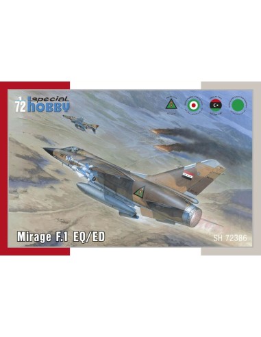 Mirage F.1 EQ/ED 1/72