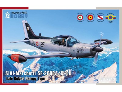 SIAI-Marchetti SF-260EA/D/EU  Late Bulged Canopy Type
