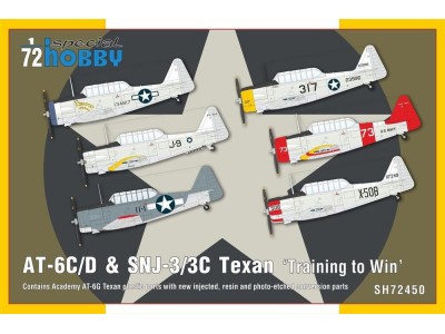 AT-6C/D & SNJ-3/3C Texan Training to Win 1/72
