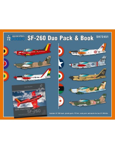 SIAI-Marchetti SF-260 Duo Pack & Book