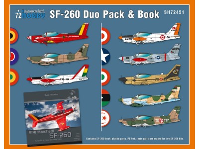 SIAI-Marchetti SF-260 Duo Pack & Book