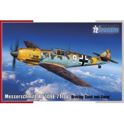 Messerschmitt Bf 109E-7Trop Braving Sand and Snow
