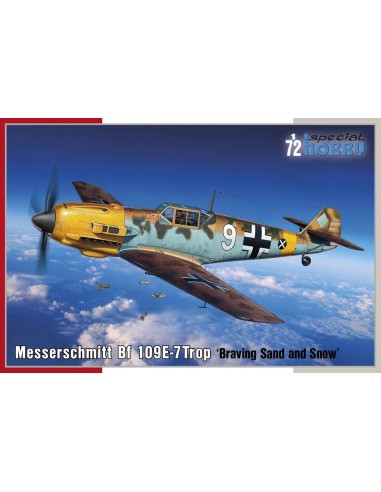 Messerschmitt Bf 109E-7Trop Braving Sand and Snow