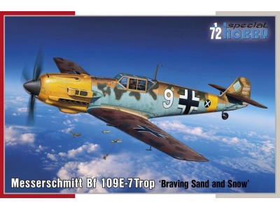 Messerschmitt Bf 109E-7Trop Braving Sand and Snow