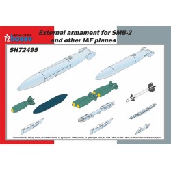 External armament for SMB-2 and other IAF planes 1/72