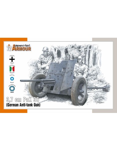 3,7 cm PaK 36 German Anti-tank Gun