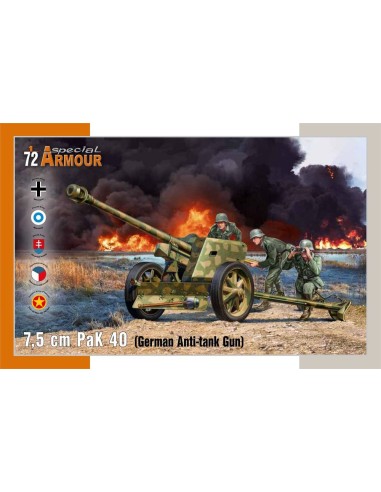 7,5 cm PaK 40 German Anti-tank Gun