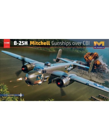 B-25H Mitchell Gunship Over CBI