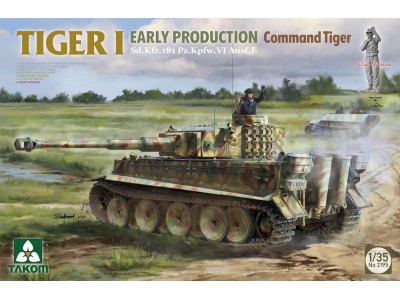 TIGER I  EARLY-PRODUCTION  Sd.Kfz.181 Pz.Kpfw.VI Ausf.E  Command Tiger