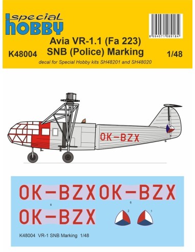 VR-1 SNB Marking Decal 1/48