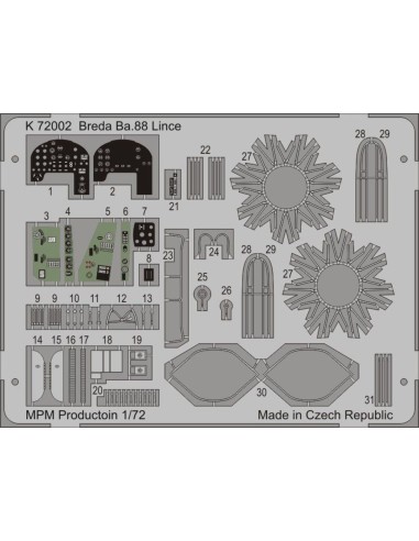 Breda Ba.88 Lince for MPM 72538