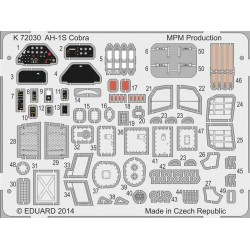 AH-1S Cobra Coloured photo-etched parts
