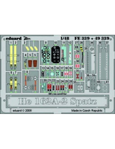 He 162A-2 Spatz Für Tamiya Bausatz