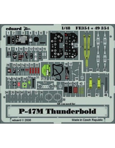 P-47M Thunderbolt Für Tamiya Bausatz.
