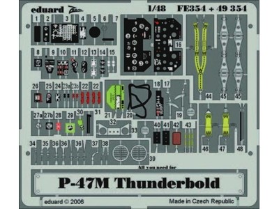 P-47M Thunderbolt Für Tamiya Bausatz.