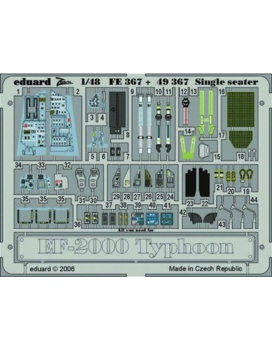 EF-2000 Typhoon Single Seater Für Revell Bausatz