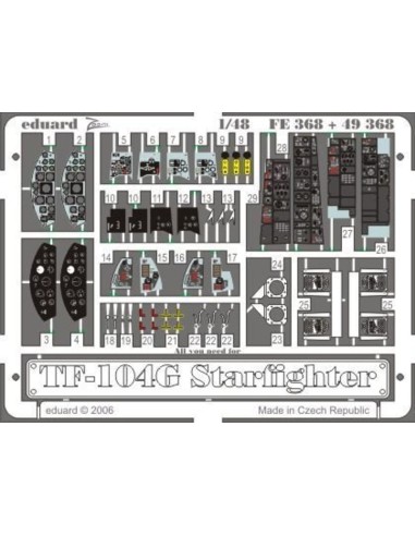 TF-104G Starfighter für Hasegawa Bausatz