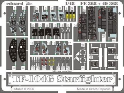 TF-104G Starfighter für Hasegawa Bausatz