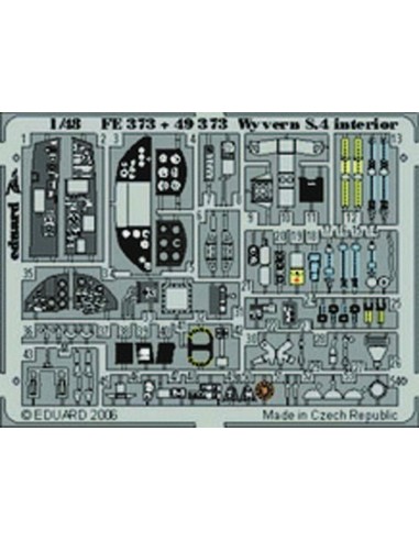 Wyvern S.4 interior Für Trumpeter-Bausatz