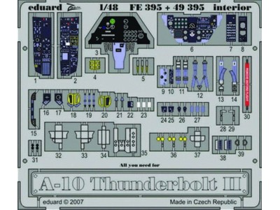 A-10 Thunderbolt II Interior