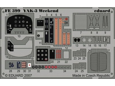 Yak-3 Weekend für Eduard Bausatz