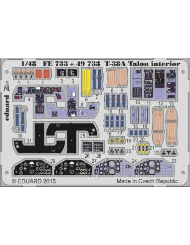 T-38A Talon interior for Wolfpack