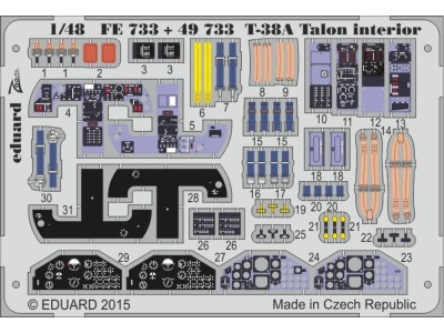 T-38A Talon interior for Wolfpack